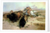 Buffalo Hunt, 1897 by Charles Marion Russell