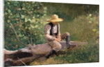 The Whittling Boy, 1873 by Winslow Homer