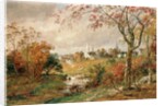 Autumn Landscape, Saugerties, 1886 by Jasper Francis Cropsey