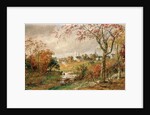 Autumn Landscape, Saugerties, 1886 by Jasper Francis Cropsey