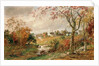 Autumn Landscape, Saugerties, 1886 by Jasper Francis Cropsey