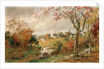 Autumn Landscape, Saugerties, 1886 by Jasper Francis Cropsey