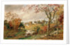 Autumn Landscape, Saugerties, 1886 by Jasper Francis Cropsey
