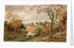 Autumn Landscape, Saugerties, 1886 by Jasper Francis Cropsey