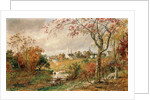 Autumn Landscape, Saugerties, 1886 by Jasper Francis Cropsey