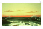 Seascape: Sunset, 1861 by Martin Johnson Heade