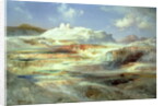Jupiter Terrace, Yellowstone, 1893 by Thomas Moran