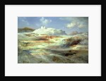 Jupiter Terrace, Yellowstone, 1893 by Thomas Moran