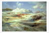 Jupiter Terrace, Yellowstone, 1893 by Thomas Moran
