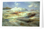 Jupiter Terrace, Yellowstone, 1893 by Thomas Moran