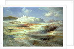 Jupiter Terrace, Yellowstone, 1893 by Thomas Moran