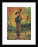 Boy Holding Logs, 1873 by Winslow Homer