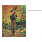 Boy Holding Logs, 1873 by Winslow Homer