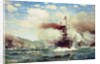 Naval Battle Explosion by James Gale Tyler