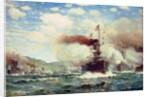 Naval Battle Explosion by James Gale Tyler