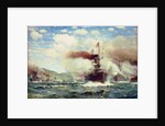 Naval Battle Explosion by James Gale Tyler