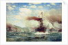 Naval Battle Explosion by James Gale Tyler