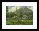 Sierra Nevada Mountains by Albert Bierstadt