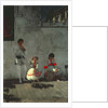 Street Scene in Seville by Thomas Cowperthwait Eakins