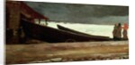 Watching a Storm on the English Coast by Winslow Homer