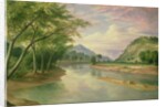 Ohio River near Marietta, 1855 by Henry Cheever Pratt