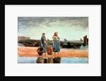 Two Girls on the Beach, Tynemouth, 1891 by Winslow Homer