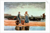 Two Girls on the Beach, Tynemouth, 1891 by Winslow Homer