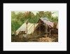 Camp in the Maine Wood, No.3, 1879 by John George Brown