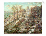 Grant's Tomb, New York National Monument, Winter by Ernest Lawson