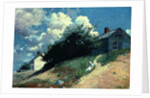 Houses on a Hill, 1879 by Winslow Homer