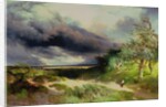 East Hampton, Long Island, Sand Dunes, 1892 by Thomas Moran