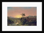 Sunset in Equador by Frederic Edwin Church