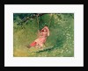 Girl on a Swing by Winslow Homer