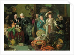 Connoisseurs in an Antique Shop by Louis Charles Moeller