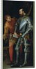Warrior handing a letter to a page by Veronese