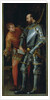 Warrior handing a letter to a page by Veronese
