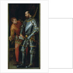 Warrior handing a letter to a page by Veronese