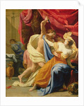 Lucretia and Tarquin by Simon Vouet