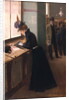 At the Telegraph by Jean Beraud