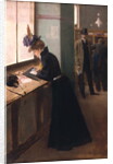 At the Telegraph by Jean Beraud