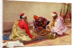 The Backgammon Players by Giulio Rosati