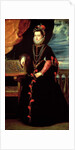 Portrait of Isabelle de Valois, Queen of Spain, wife of Philip II of Spain by Peter Paul (studio of) Rubens