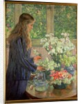 Garden Flowers by Theo van Rysselberghe