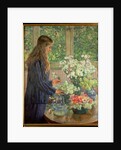 Garden Flowers by Theo van Rysselberghe
