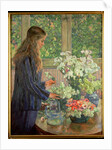 Garden Flowers by Theo van Rysselberghe