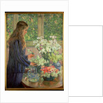 Garden Flowers by Theo van Rysselberghe