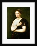 Portrait of a young lady by Peter Paul Rubens