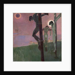 Crucifixion with darkened sun by Egon Schiele