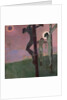 Crucifixion with darkened sun by Egon Schiele