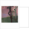 Crucifixion with darkened sun by Egon Schiele